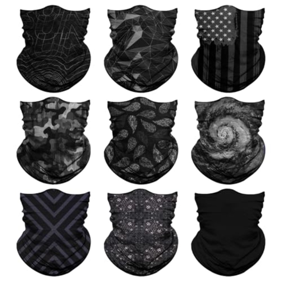 Neck Gaiter for Men Women Head - Face Scarf Mask 评论和价格