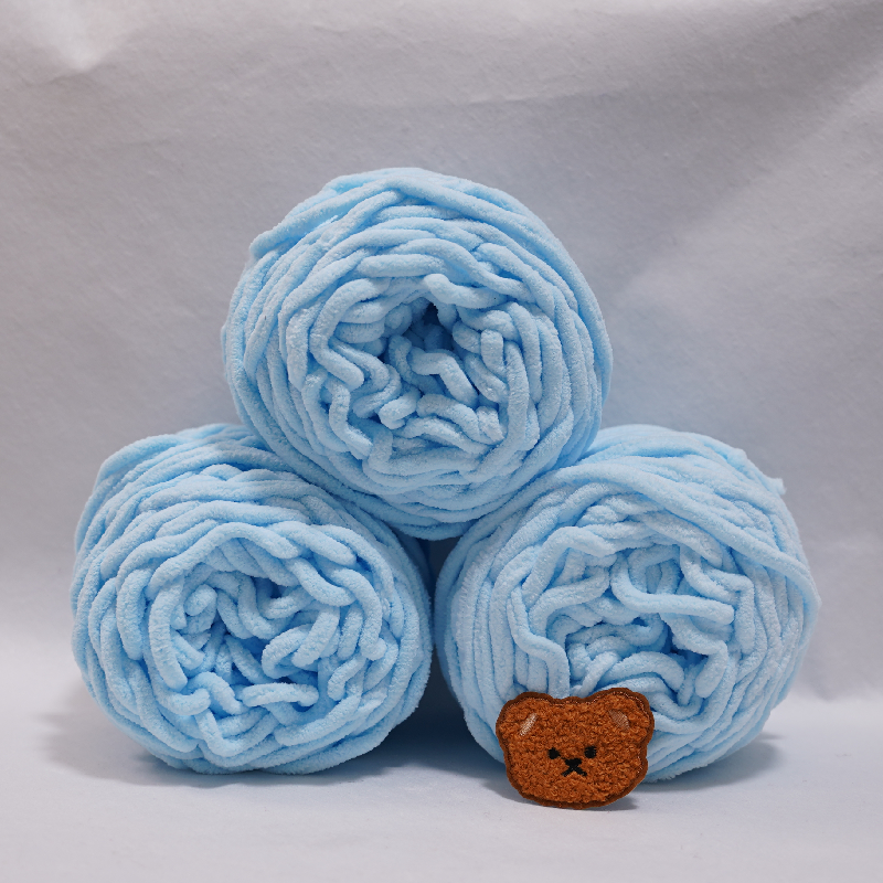 3PCS 300g Chenille Knitting Ya - Woven Scarf Blanket 评论和价格