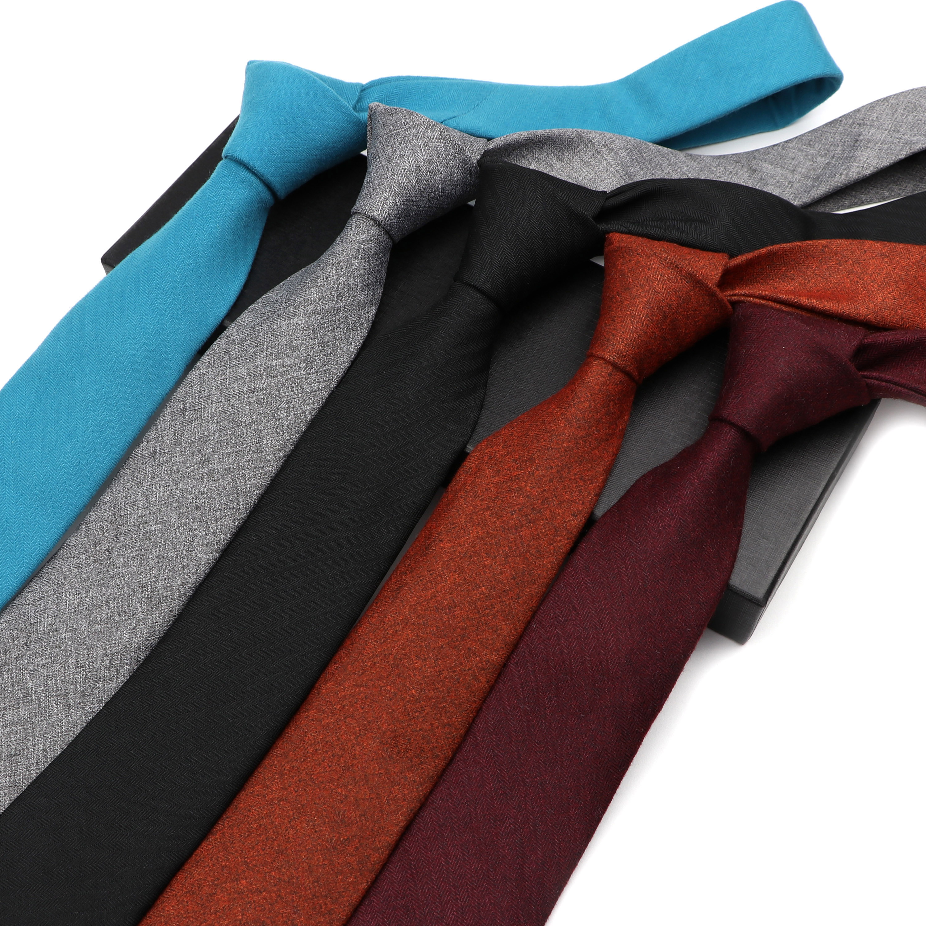New Arrival Soft Mens Solid Co - Skinny Tie Men 评论和价格