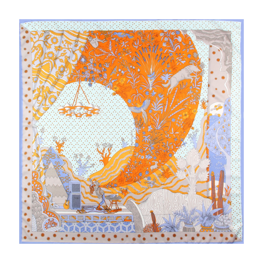 Manual Hand Rolled Twill Silk  - Scarf Silk Square 评论和价格