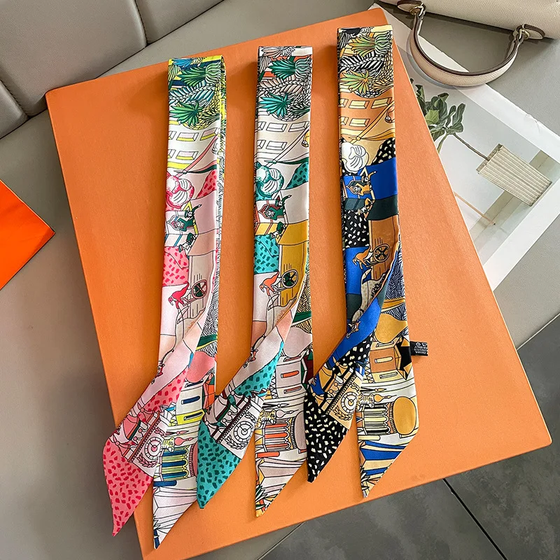 Luxury Design Horse Print Skin - Ascot Neck Scarf 评论和价格