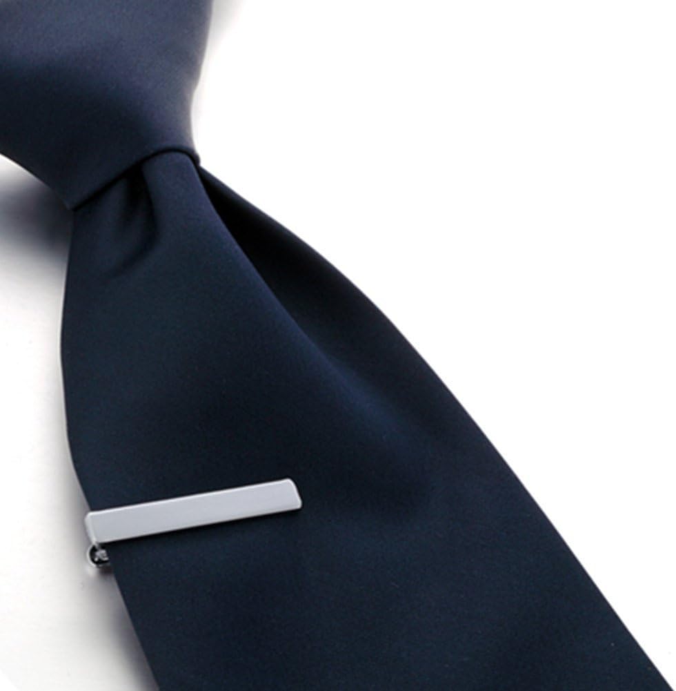 Men's Skinny Tie Clip Set 3 To - Tie Clip Silver 评论和价格