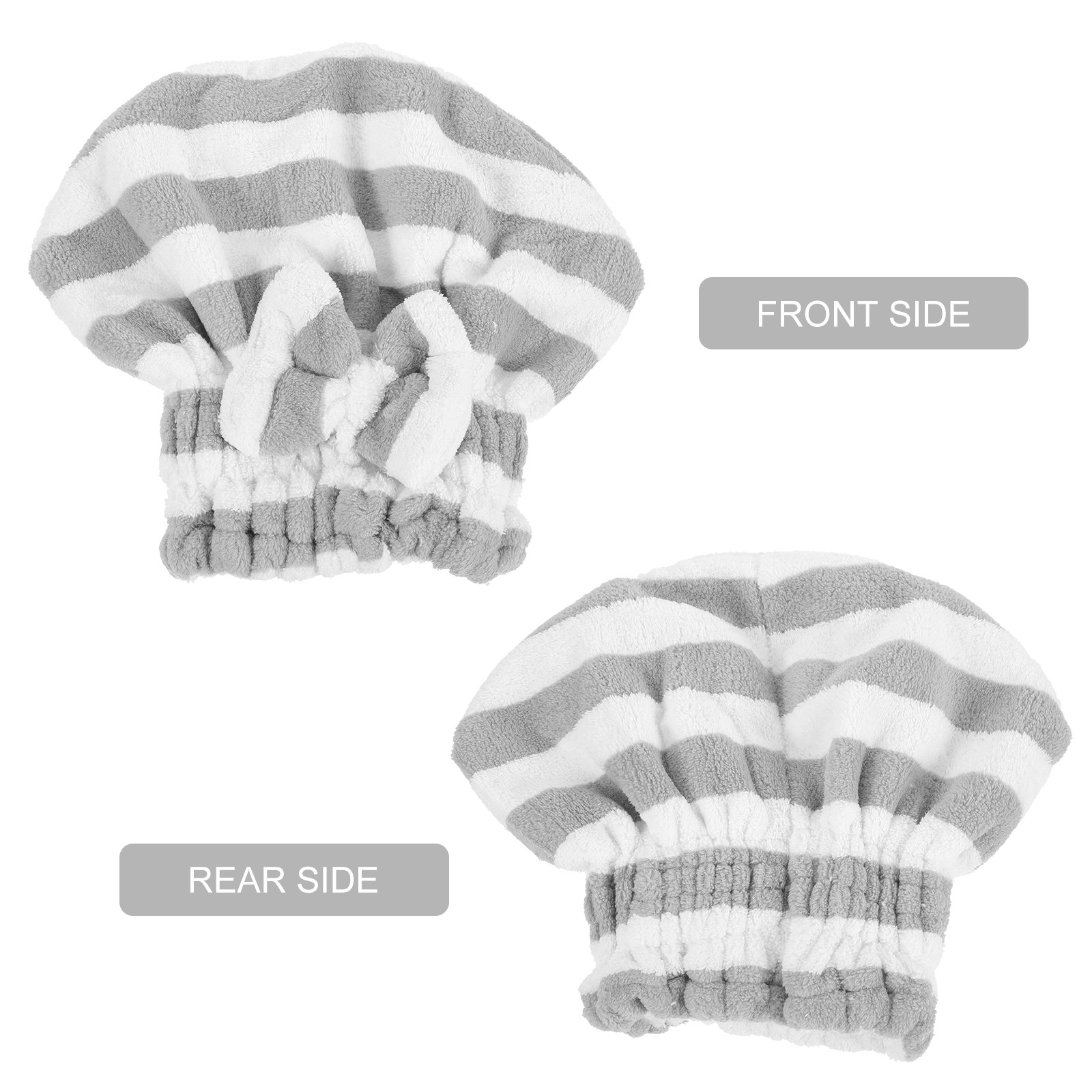 2Pcs Hair Drying Turban Cap Ab - Head Wrap Turban 评论和价格