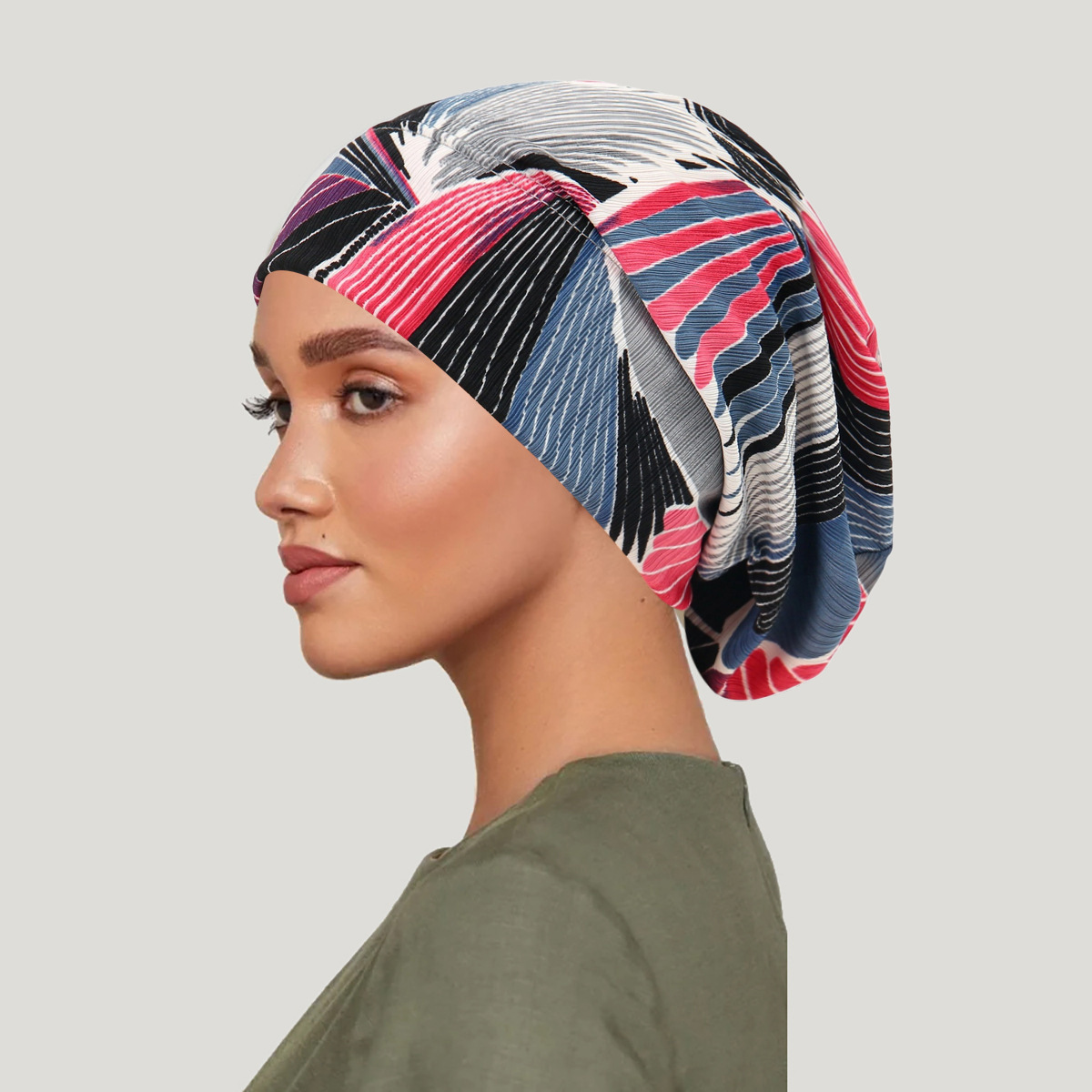 2026 New Tie-dye Hair Cover Ca - Head Wrap Turban 评论和价格