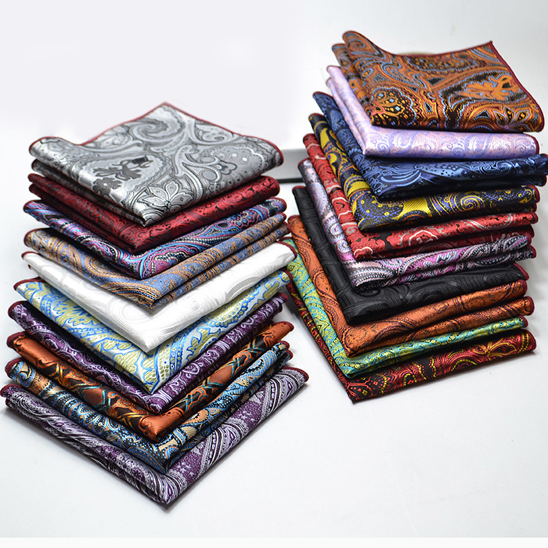 25cm Mens Classic Pocket Squar - Pocket Square Set 评论和价格