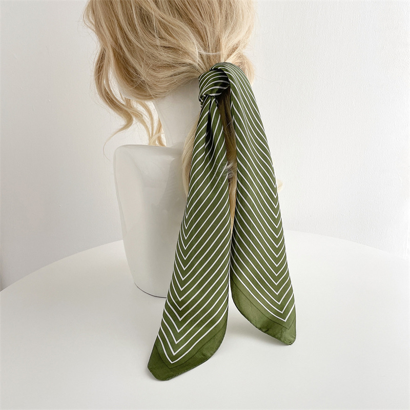 Luxury Stripe Silk Square Scar - Silk Tie Striped 评论和价格