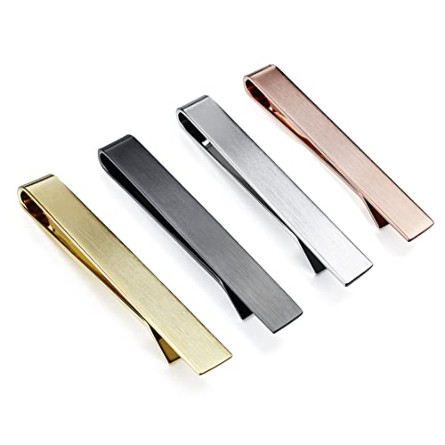 HAWSON 2 inch Tie Clips for Me - Tie Bar Set Gift 评论和价格