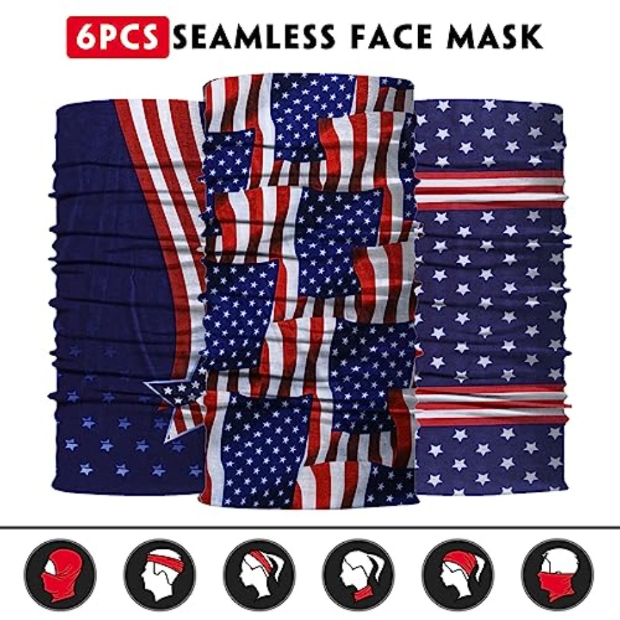 Venswell Neck Gaiter Face Mask - Face Scarf Mask 评论和价格
