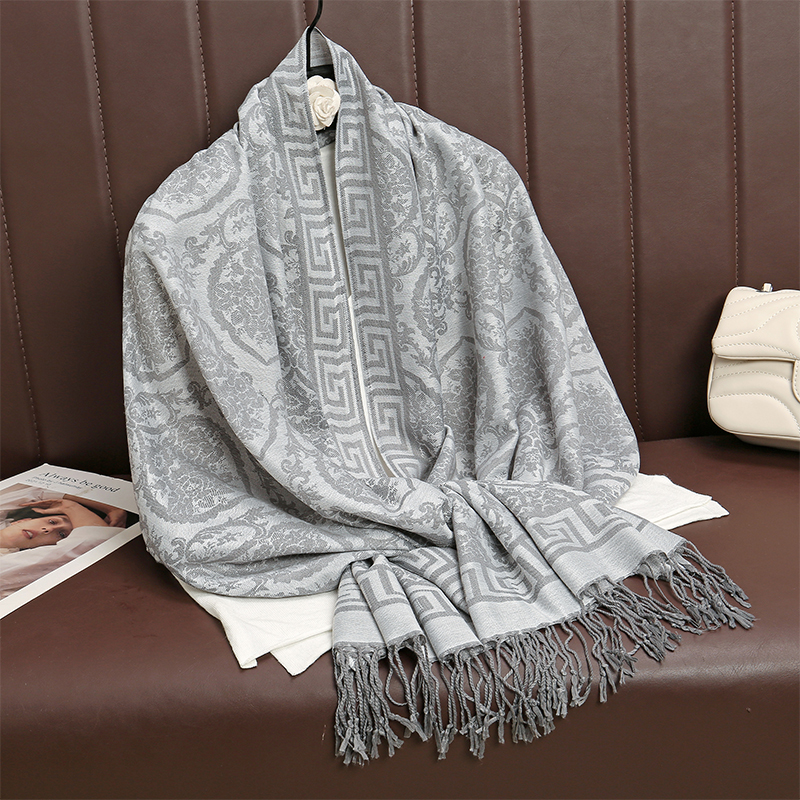 2024 Luxury Thick Cashmere Sca - Woven Scarf Blanket 评论和价格