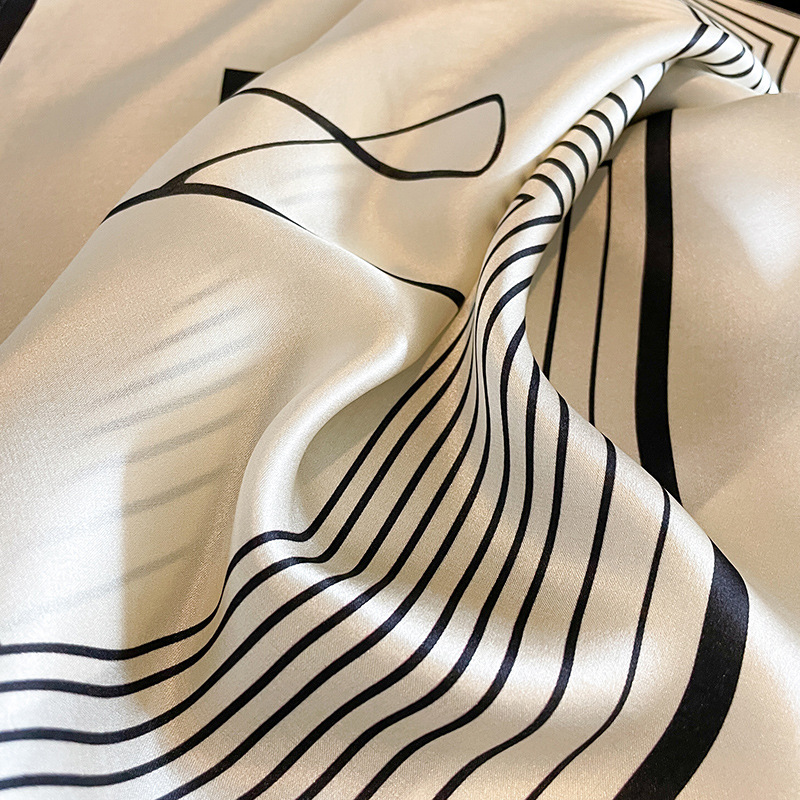 Design Shawl 100% Real Silk Sq - Ascot Neck Scarf 评论和价格