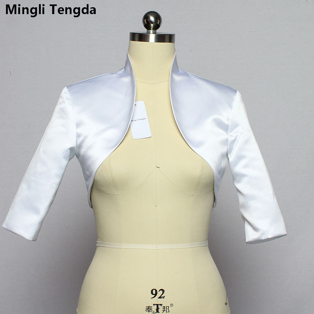Custom Made 3/4 Sleeves New Si - Stole Wedding Shawl 评论和价格