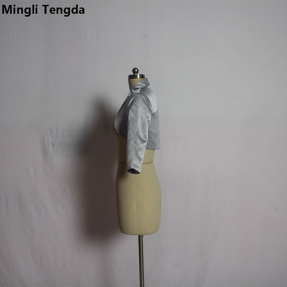 Custom Made 3/4 Sleeves New Si - Stole Wedding Shawl 评论和价格