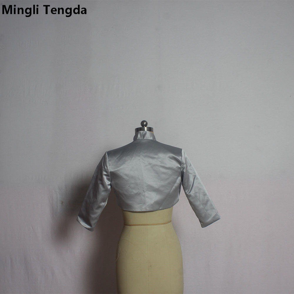Custom Made 3/4 Sleeves New Si - Stole Wedding Shawl 评论和价格